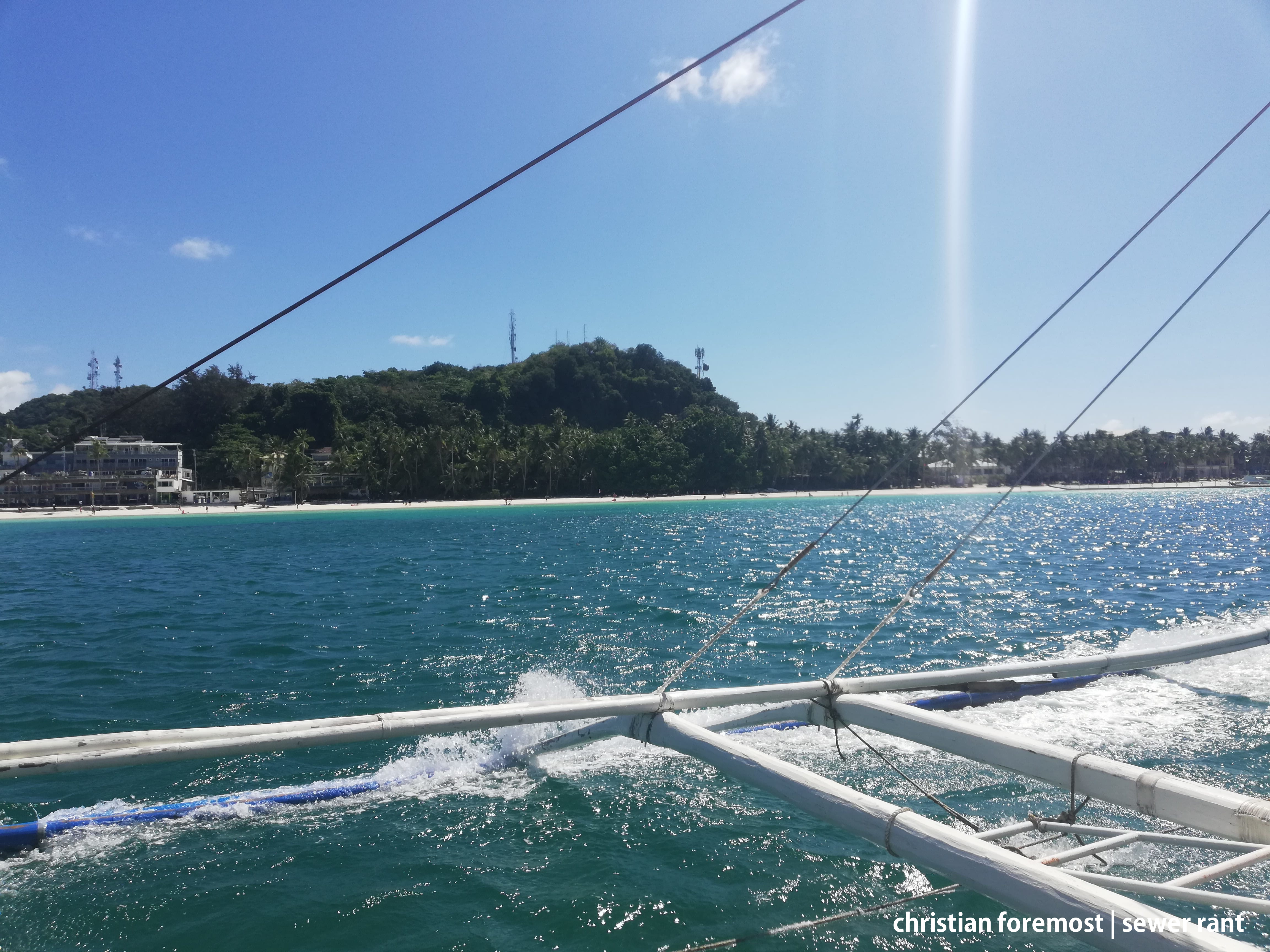 Boracay island hopping