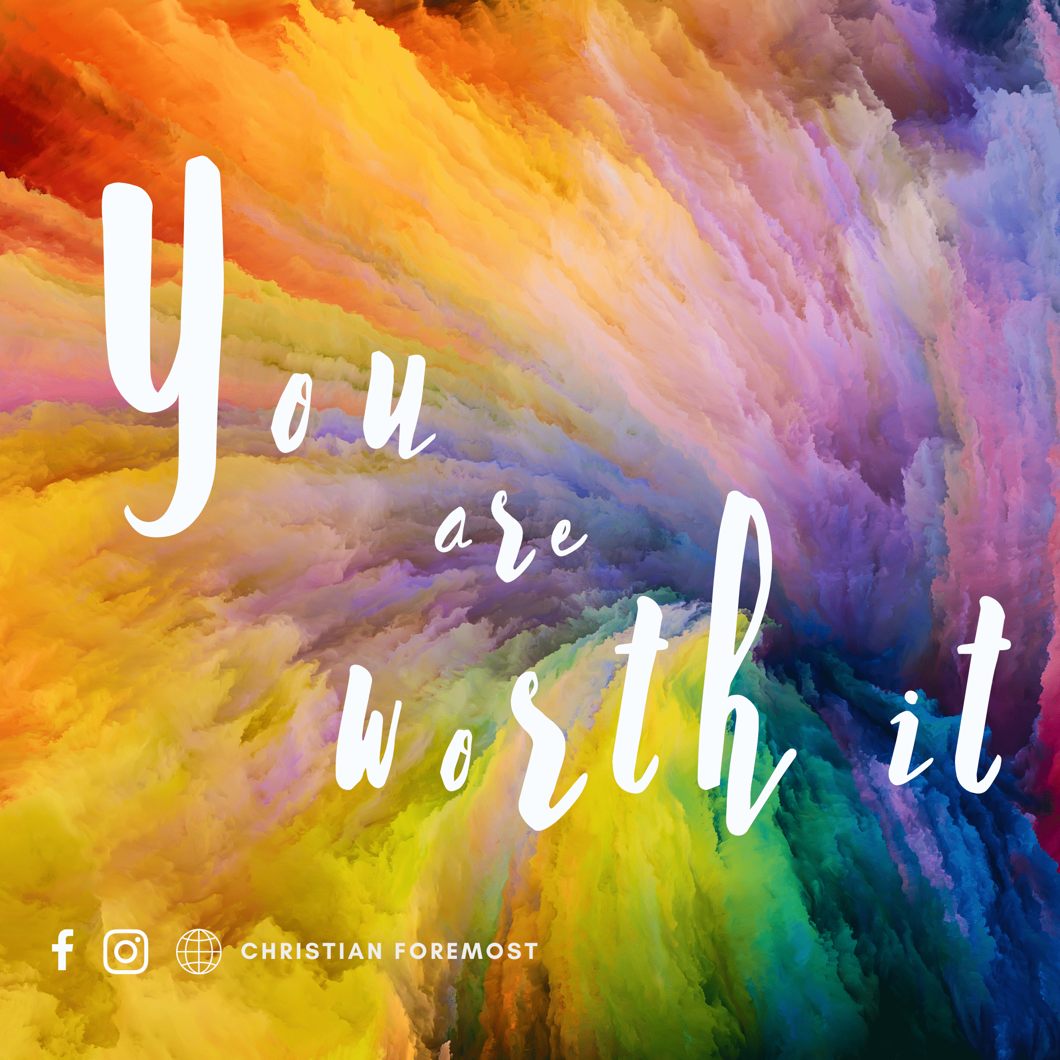 you are worth it quote