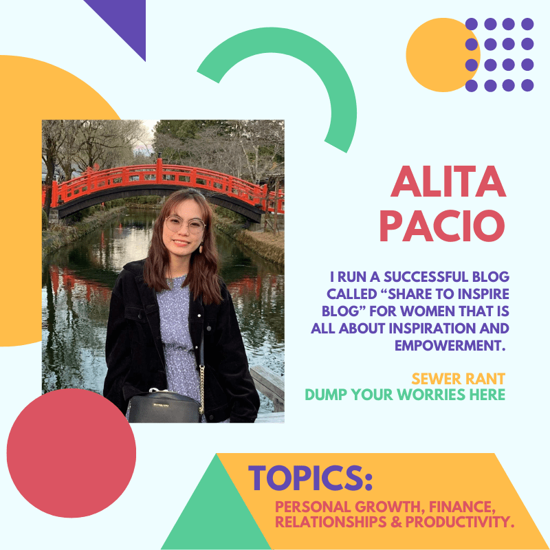 Alita pacio  share to inspire blog