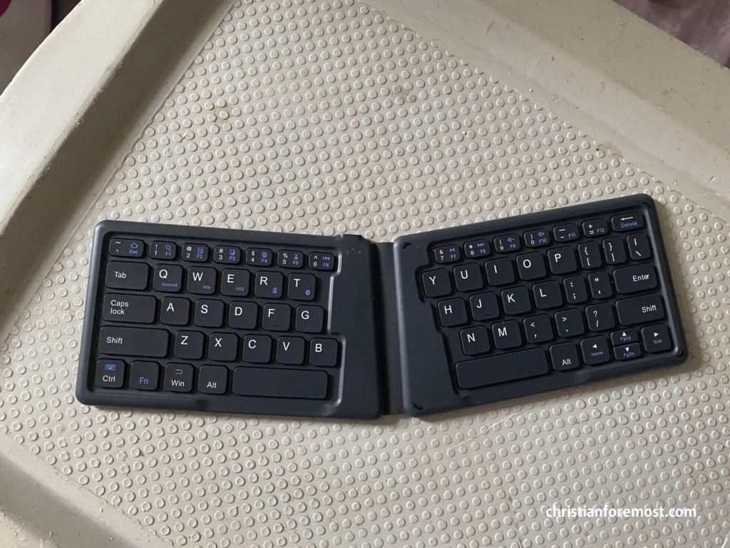 Foldable Ergonomic Bluetooth Keyboard