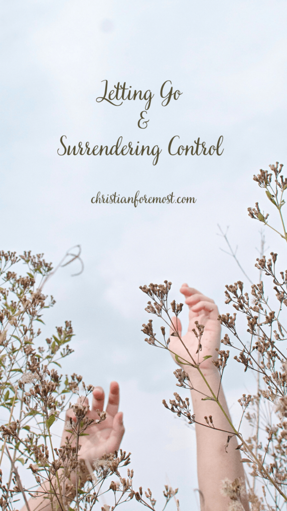 It's Time for Letting Go and Surrendering Control - Practicing Non-Attachment