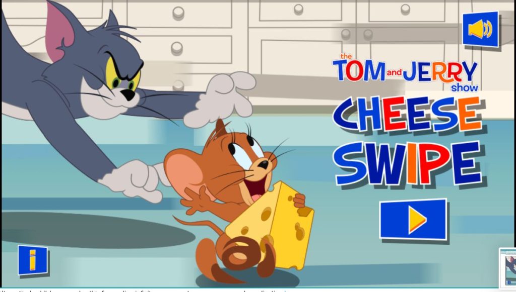 Tom & Jerry Cheese Swipe Cartoon 