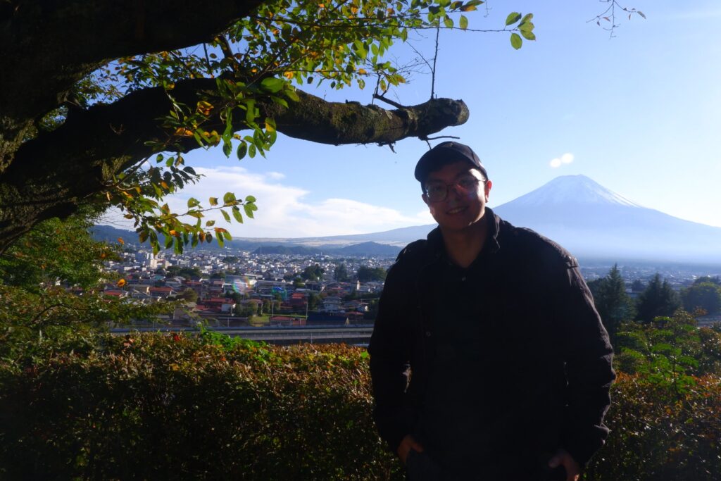 Christian Foremost Mt Fuji Japan